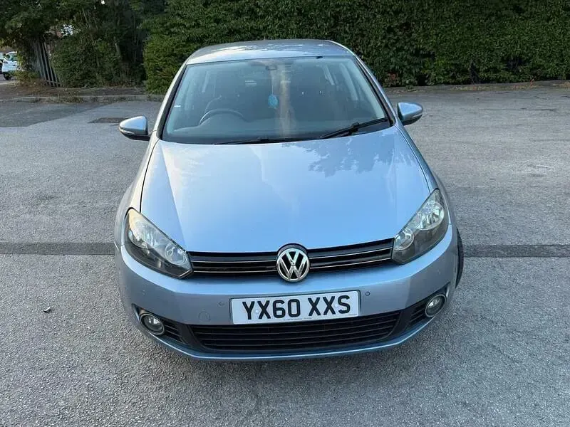 Used VW Golf VI SE 122 HP (89 kW) 2010 Blue Hatchback