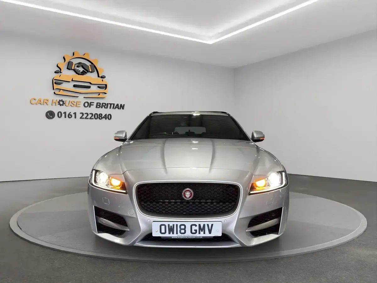 Used Jaguar XF Sportbrake R-Sport 2018 Silver Estate