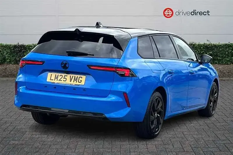 Used Vauxhall Astra S 130 HP (95 kW) 2025 Blue Estate