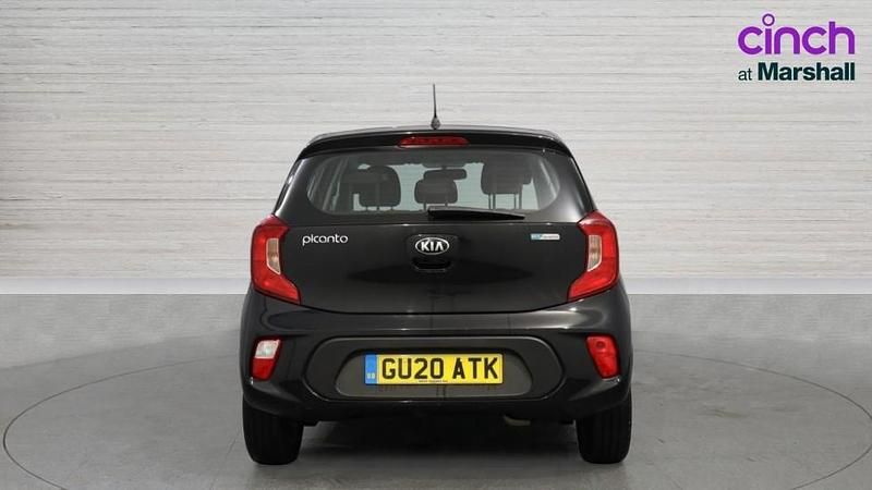 Used Kia Picanto 83 HP (61 kW) 2020 Black Hatchback
