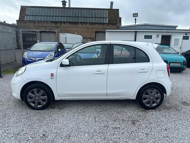 Used Nissan Micra S 98 HP (72 kW) 2013 White Hatchback