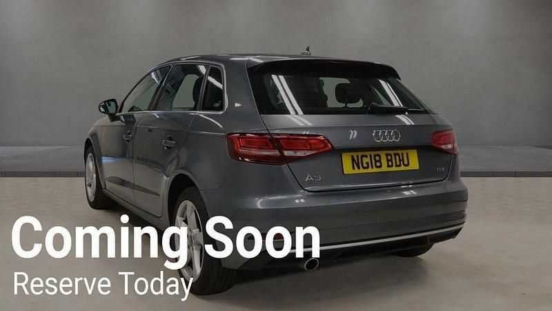 Used Audi A3 Sportback Sport 2018 Grey Hatchback