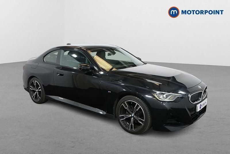 Black Used 2022 BMW 220 M Sport Coupe | £27,199 (Fair price) - Image 1/4