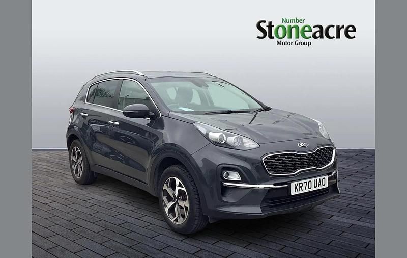 Used Kia Sportage 129 HP (94 kW) 2020 Grey SUV