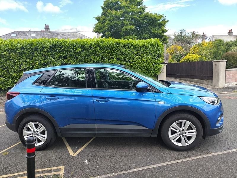 Used Vauxhall Grandland X S 130 HP (95 kW) 2019 Blue SUV