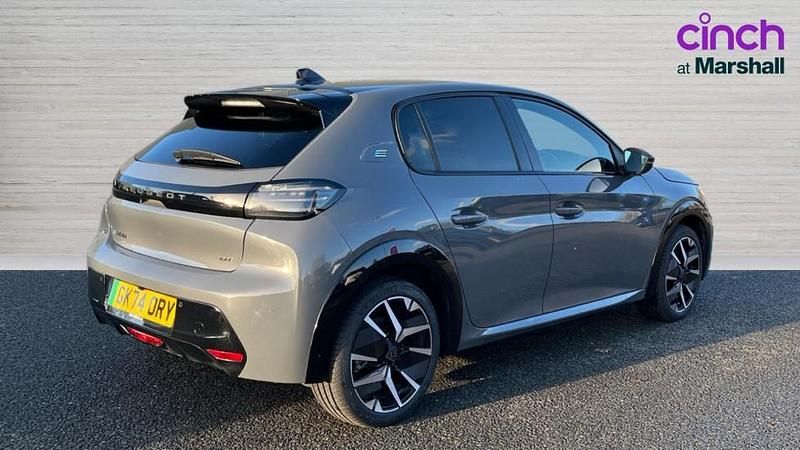 New Peugeot e-208 GTi 114 kW (156 HP) 2025 Grey Hatchback