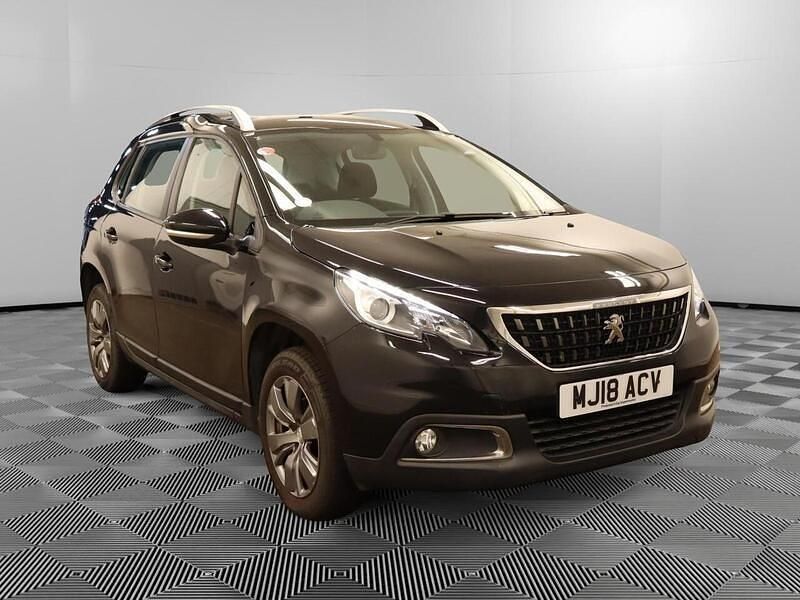 Black Used 2018 Peugeot 2008 Active SUV | £5,990 (Good price) - Image 1/4