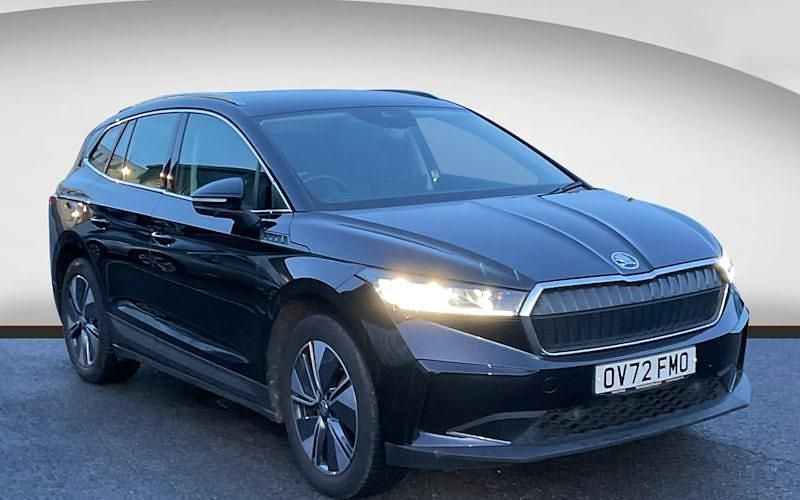 Black Used 2022 Skoda Enyaq iV ecoSuite SUV | £16,990 (Fair price) - Image 1/4