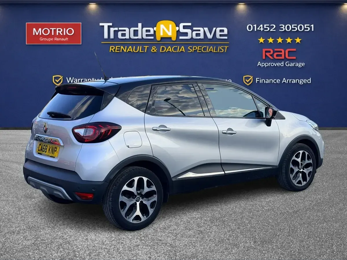 Used Renault Captur GT-Line 90 HP (66 kW) 2018 Silver SUV