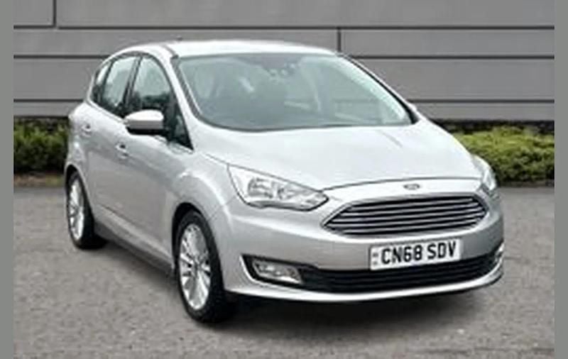 Used Ford C-MAX Titanium 123 HP (90 kW) 2019 Silver MPV