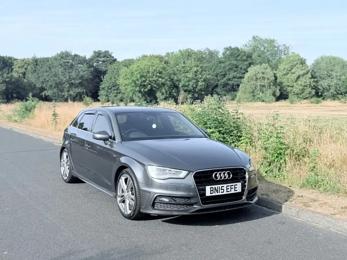 Used Audi A3 S-Line 2015 Grey Hatchback