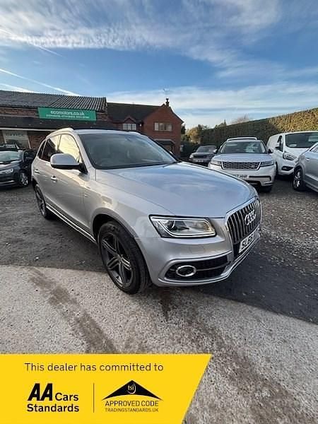 Used Audi Q5 S-line plus 151 HP (111 kW) 2016 Silver SUV