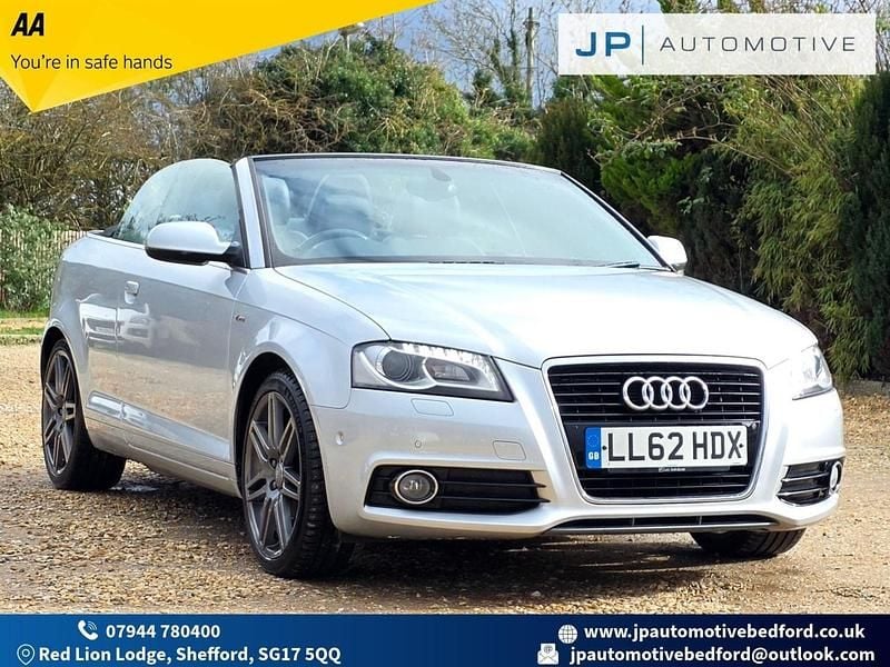 Used Audi A3 Cabriolet S-Line 2012 Silver Cabriolet