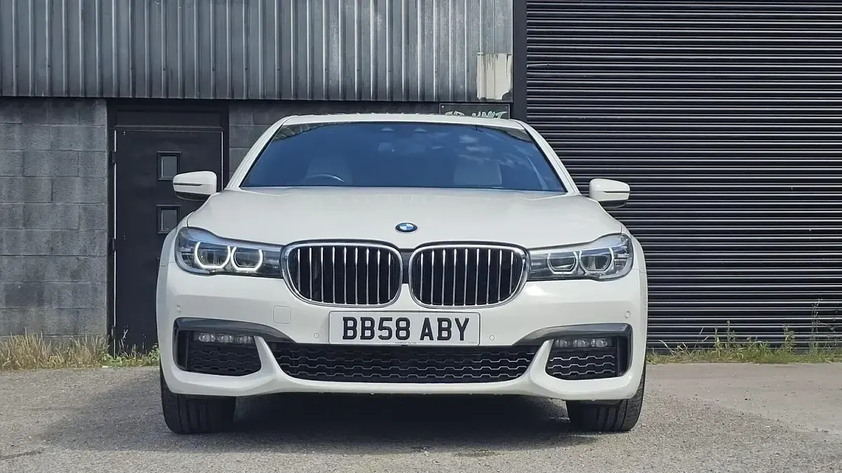 Used BMW 740L M Sport 2018 White Sedan