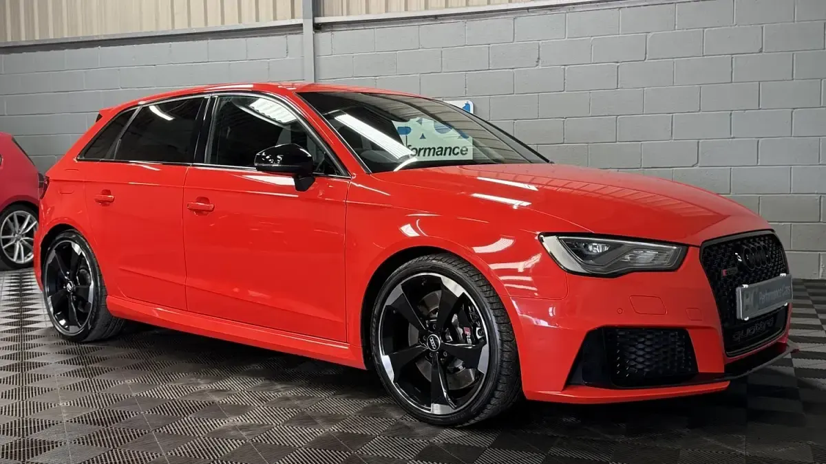Used Audi RS3 Design 2015 Red Sedan