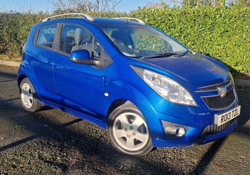 Blue Used 2013 Chevrolet Spark LT Hatchback | £3,295 (Fair price) - Image 1/4
