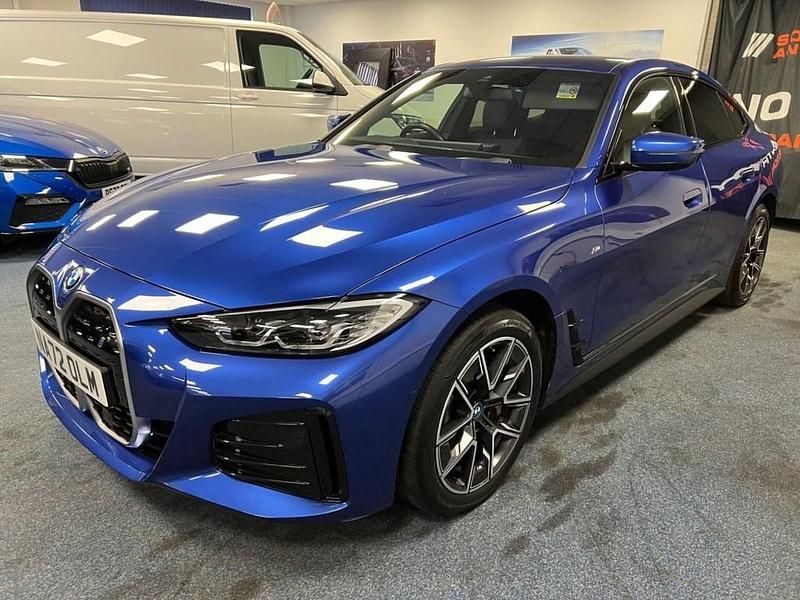 Used BMW i4 M Sport 250 kW (340 HP) 2022 Blue Sedan