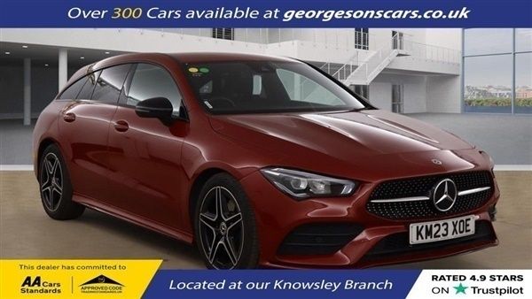 Red Used 2023 Mercedes CLA200 Shooting Brake Executive Estate | £27,360 (Expensive) - Image 1/1