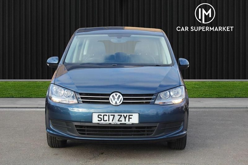 Used VW Sharan S 150 HP (110 kW) 2017 Blue MPV