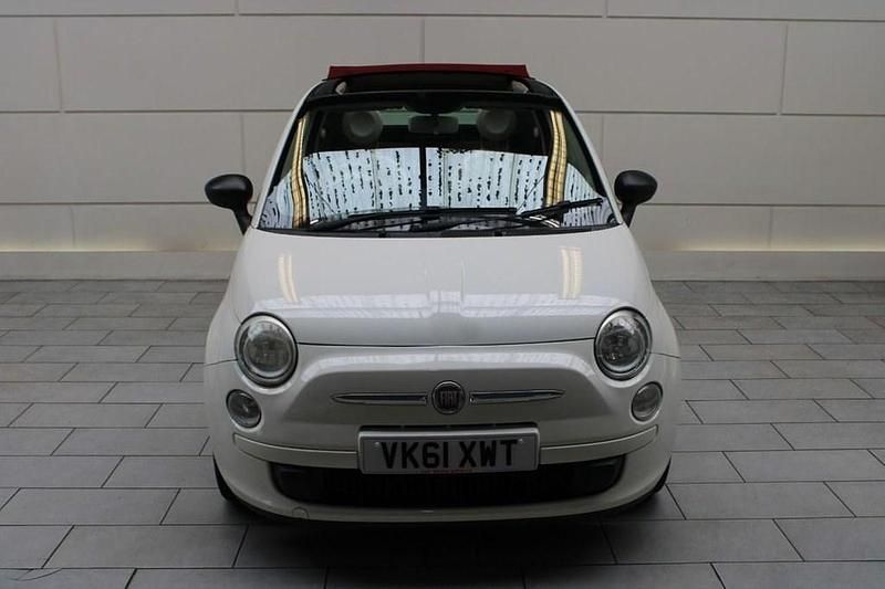 Used Fiat 500C Pop 85 HP (62 kW) 2011 White Cabriolet