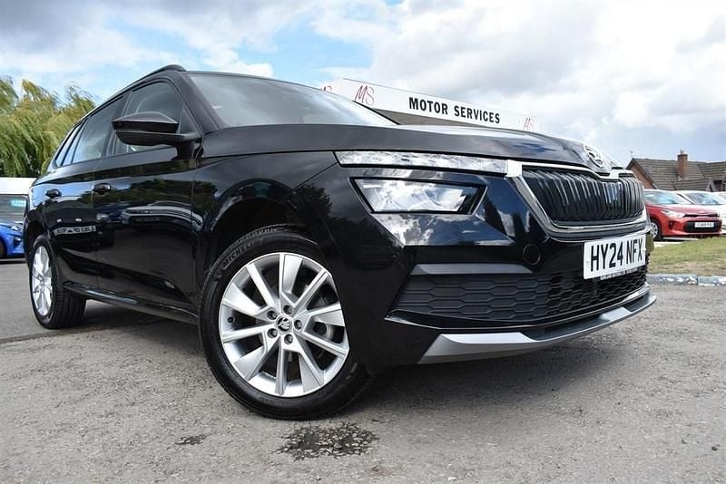 Black Used 2024 Skoda Kamiq SE SUV | £17,195 (Fair price) - Image 1/4