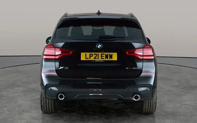 Used BMW X3 M Sport 190 HP (139 kW) 2021 Black SUV