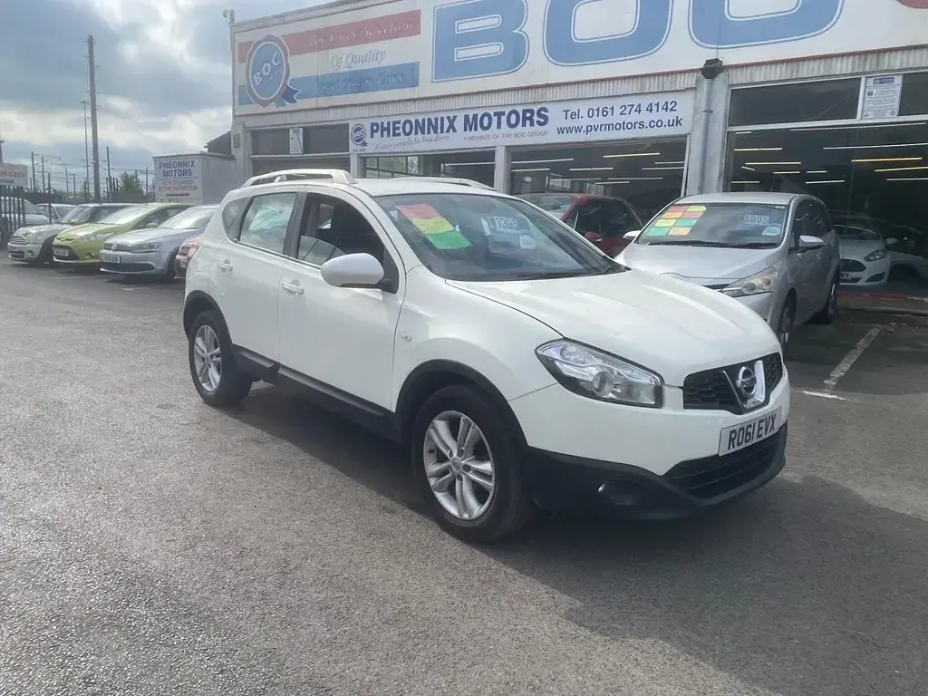 Begagnad Nissan Qashqai Acenta 110 HK (80 kW) 2011 Vit SUV