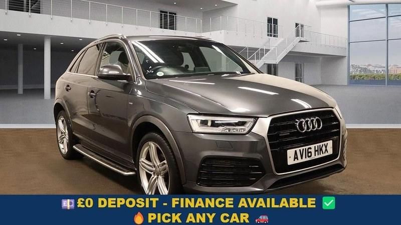 Grey Used 2016 Audi Q3 S-line plus SUV | £13,649 (Fair price) - Image 1/4
