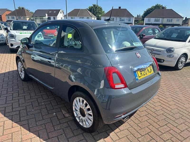 Grey Used 2020 Fiat 500 Lounge Hatchback | £12,495 (Expensive) - Image 1/4