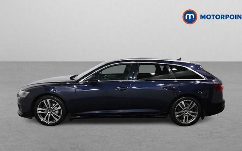 Used Audi A6 S-Line 204 HP (150 kW) 2023 Blue Estate