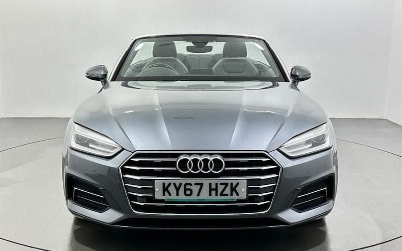 Used Audi A5 Cabriolet Sport 190 HP (139 kW) 2017 Grey Cabriolet