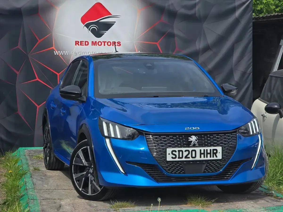 Used Peugeot 208 GT-line 2020 Blue Hatchback