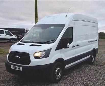Used Ford Transit 130 HP (95 kW) 2018 White Van