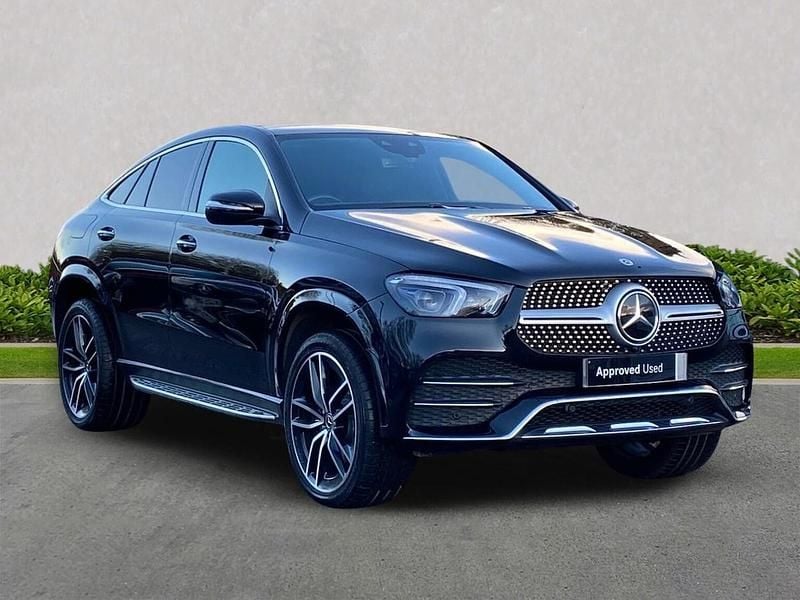 Black Used 2021 Mercedes GLE400 AMG Line Premium Plus Coupe | £46,799 (Fair price) - Image 1/4