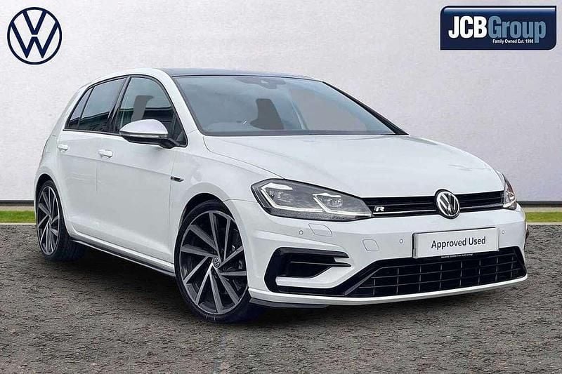 White Used 2019 VW Golf VII R Hatchback | £25,995 (Fair price) - Image 1/4