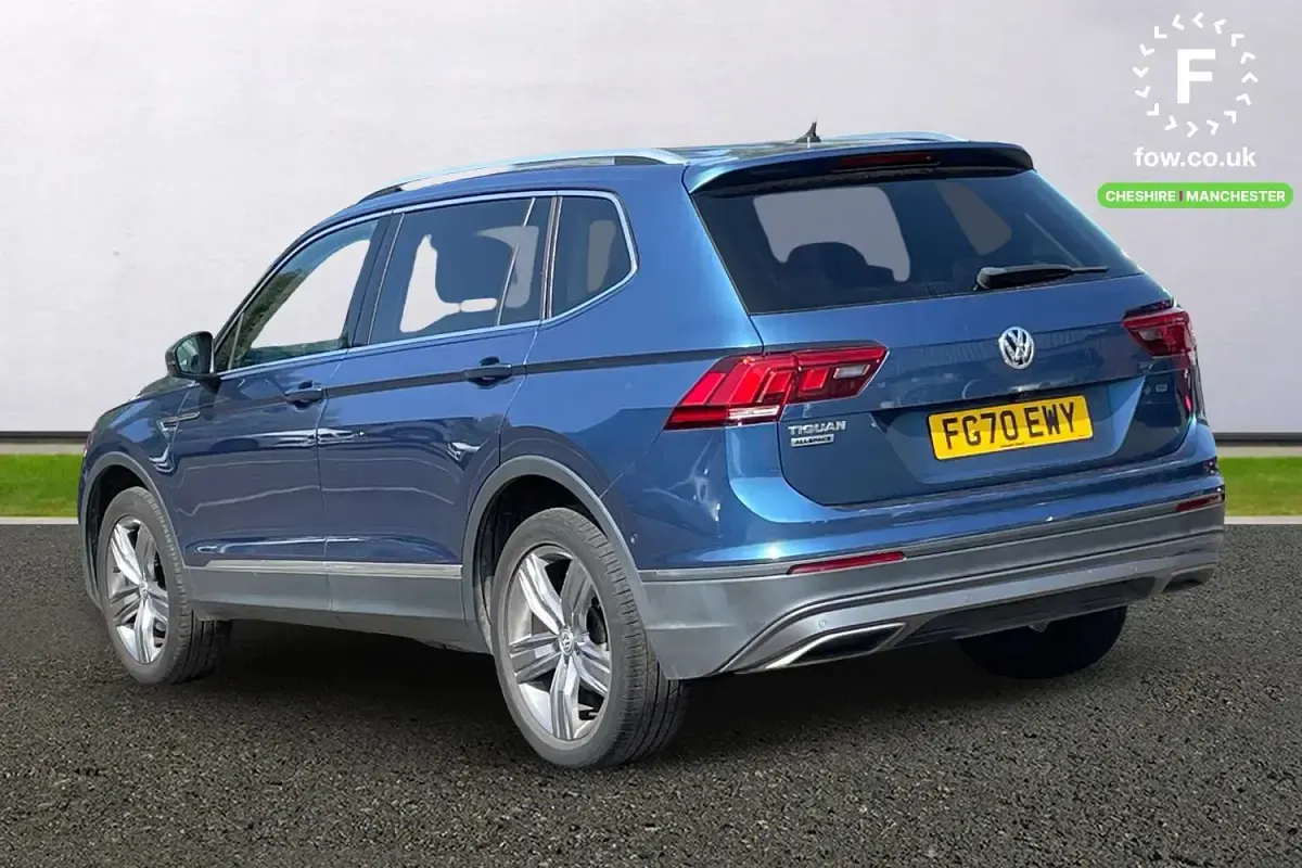 Used VW Tiguan Allspace Match 150 HP (110 kW) 2020 Blue SUV
