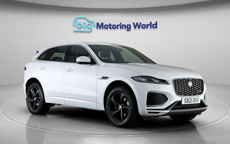 Used Jaguar F-Pace R-Dynamic 163 HP (119 kW) 2021 White SUV
