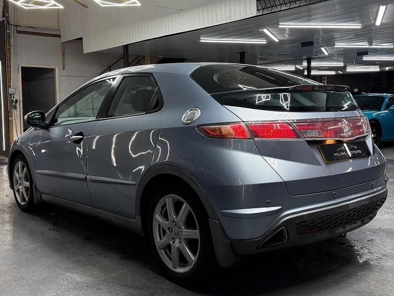 Used Honda Civic EX 2006 Blue Hatchback