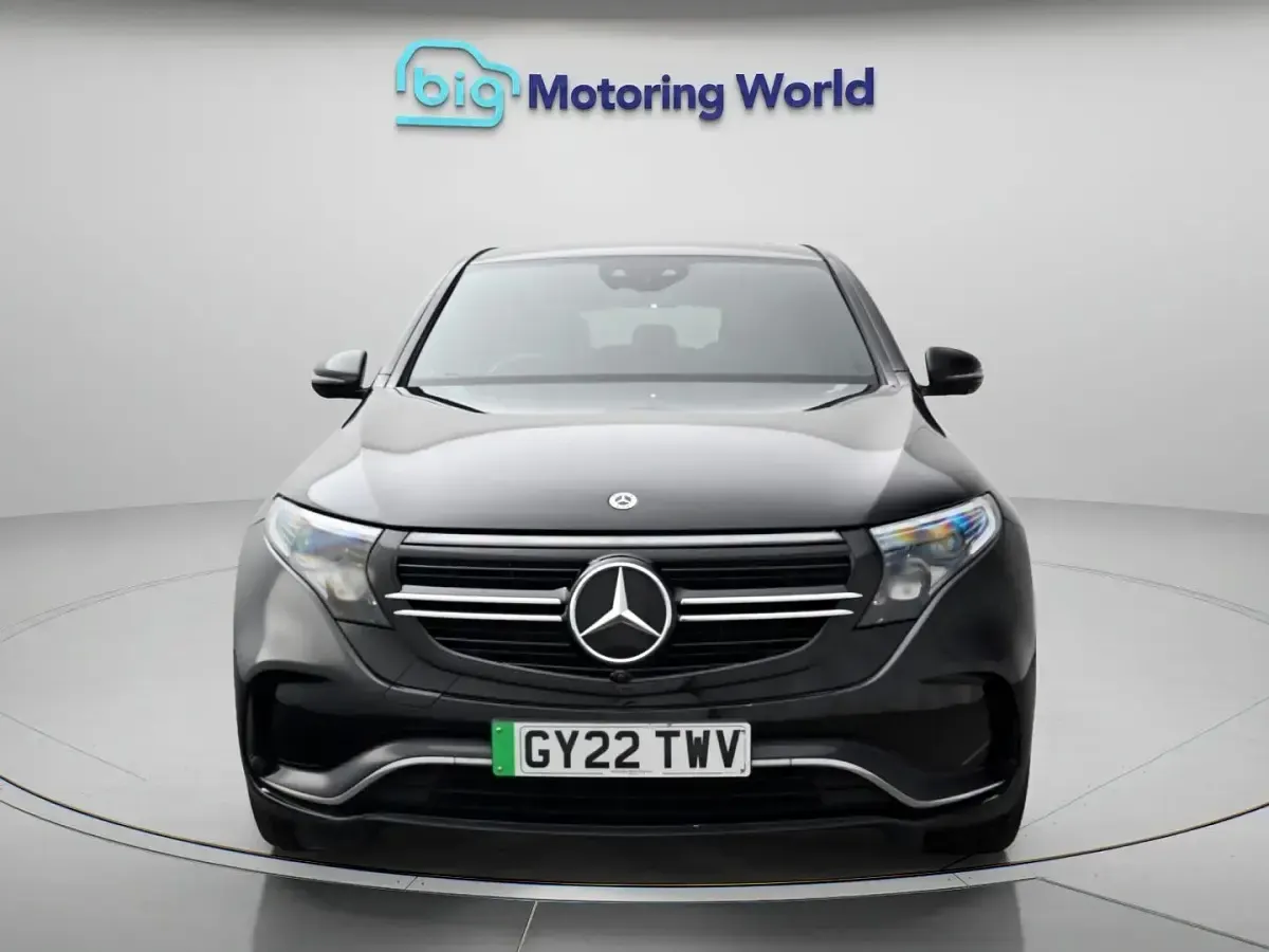 Used Mercedes EQC400 AMG line 300 kW (408 HP) 2022 Black SUV