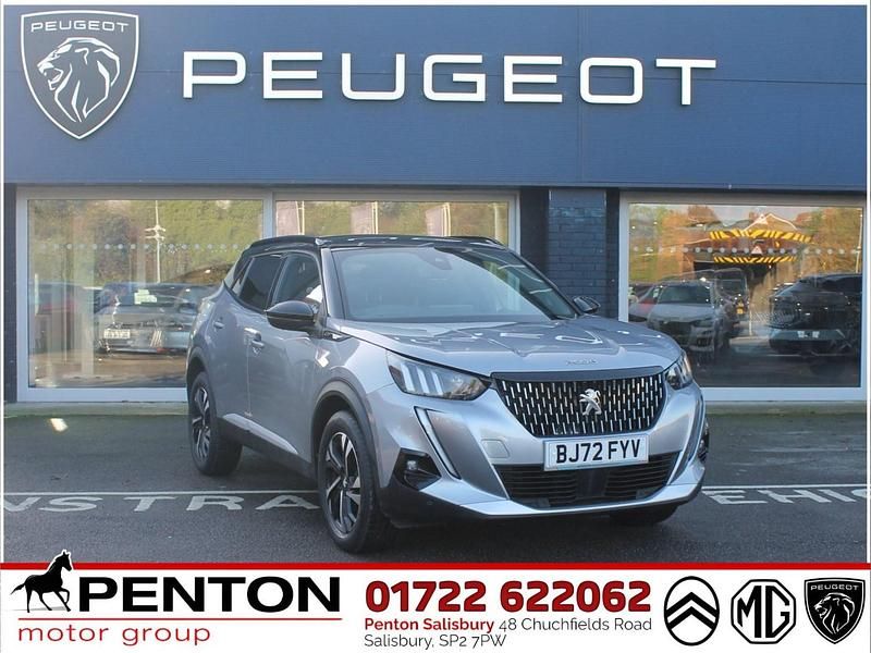 Grey Used 2022 Peugeot 2008 GT SUV | £15,990 (Fair price) - Image 1/2