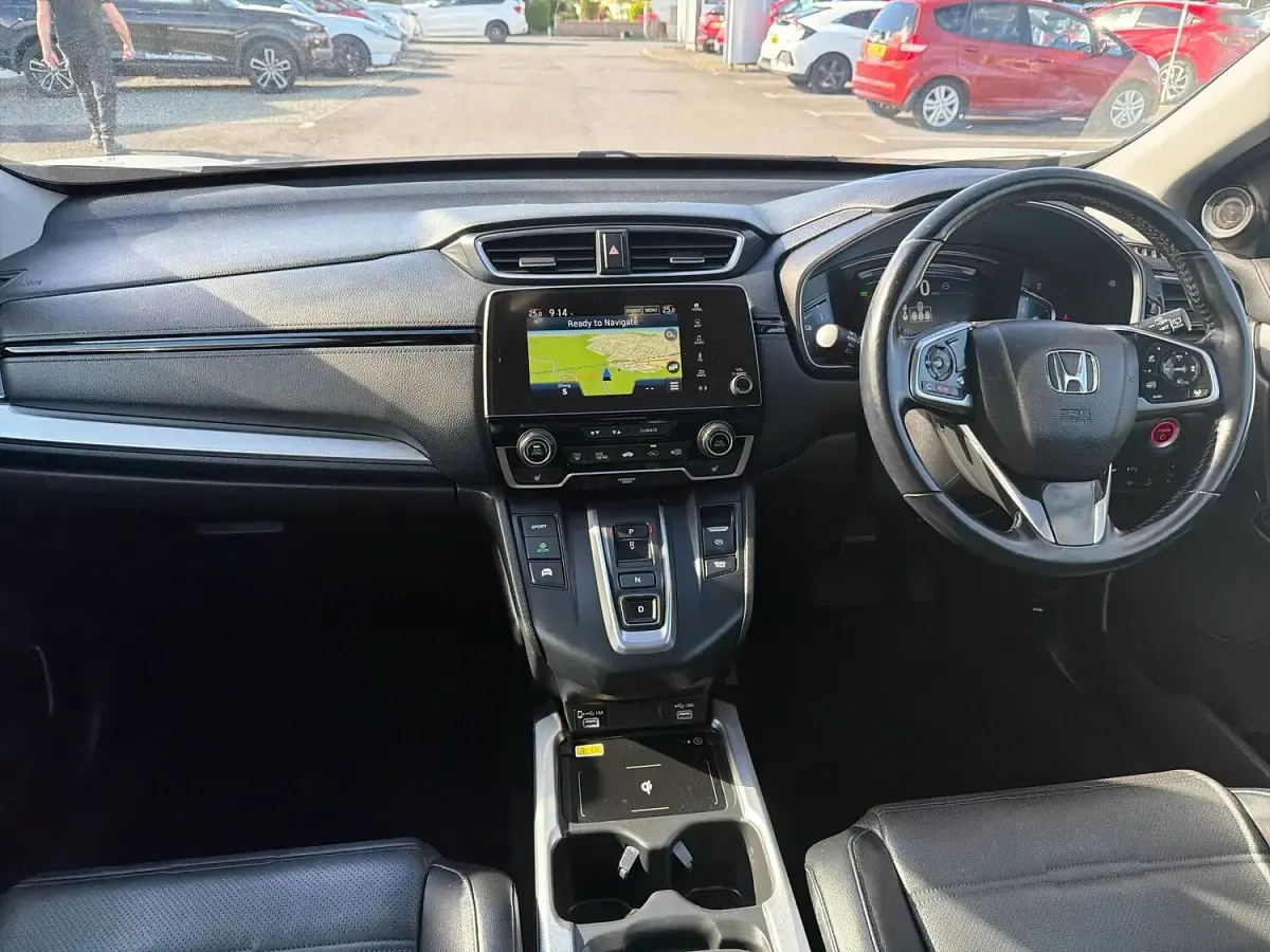 Used Honda CR-V Hybrid 184 HP (135 kW) 2021 White SUV