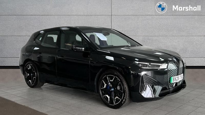 Black sapphire New 2025 BMW iX M Sport SUV | £64,302 (Fair price) - Image 1/4