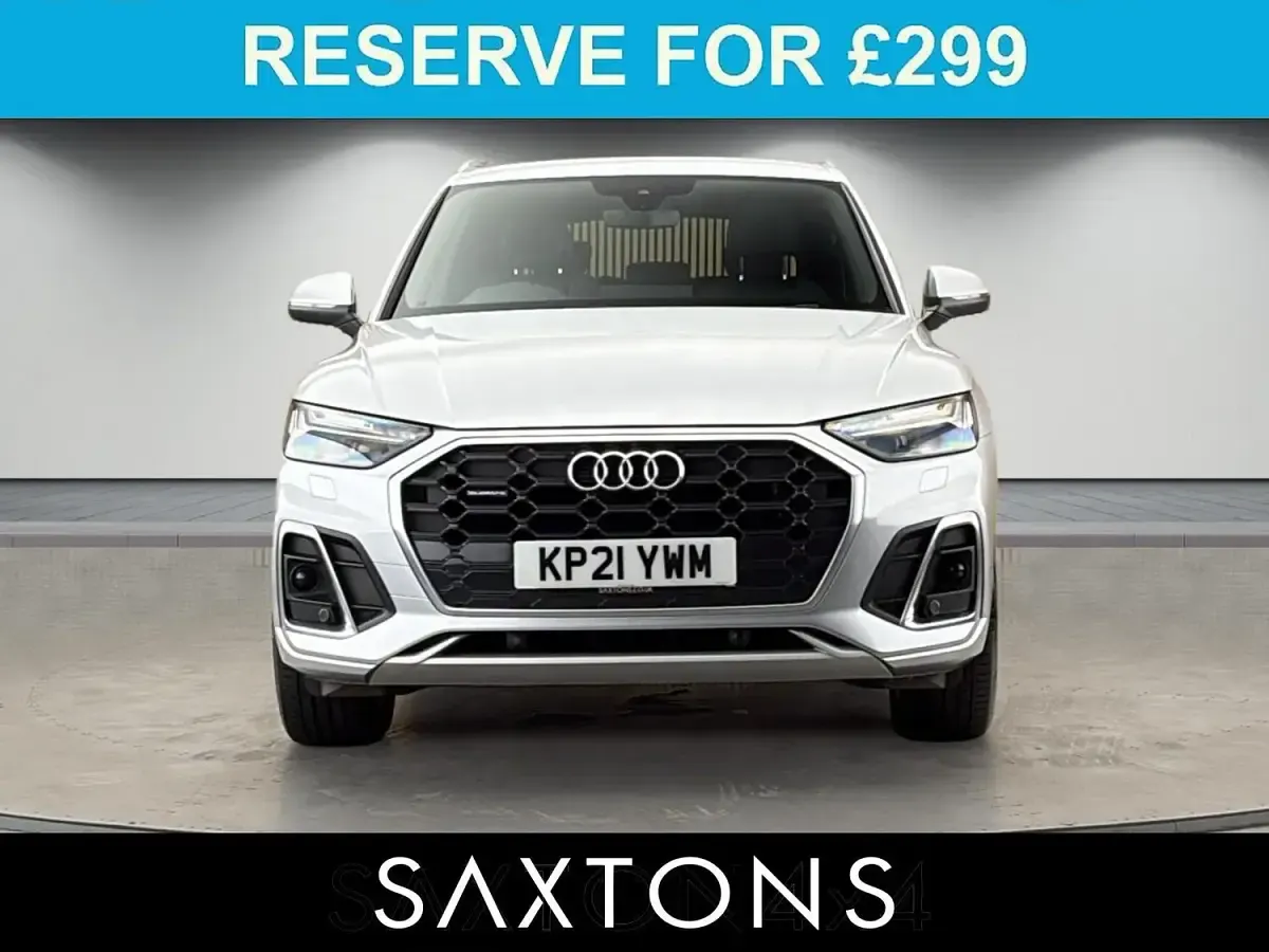 Used Audi Q5 S-Line 204 HP (150 kW) 2021 Floret silver SUV