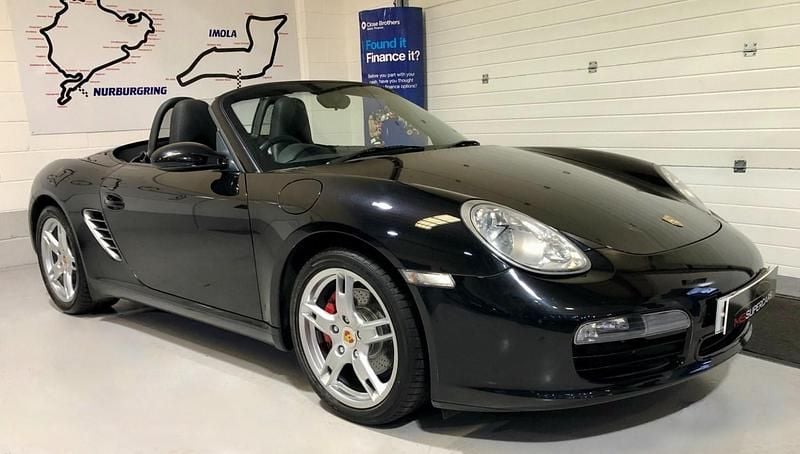 Used Porsche Boxster 280 HP (205 kW) 2005 Black Cabriolet