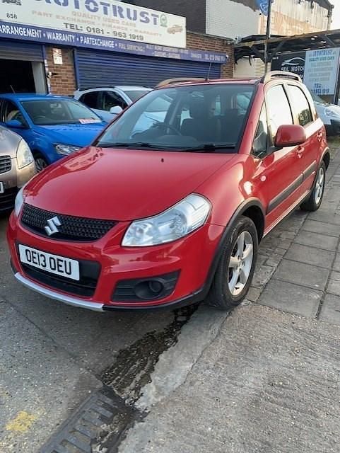 Red Used 2013 Suzuki SX4 SZ3 Hatchback | £1,595 (Super price) - Image 1/4