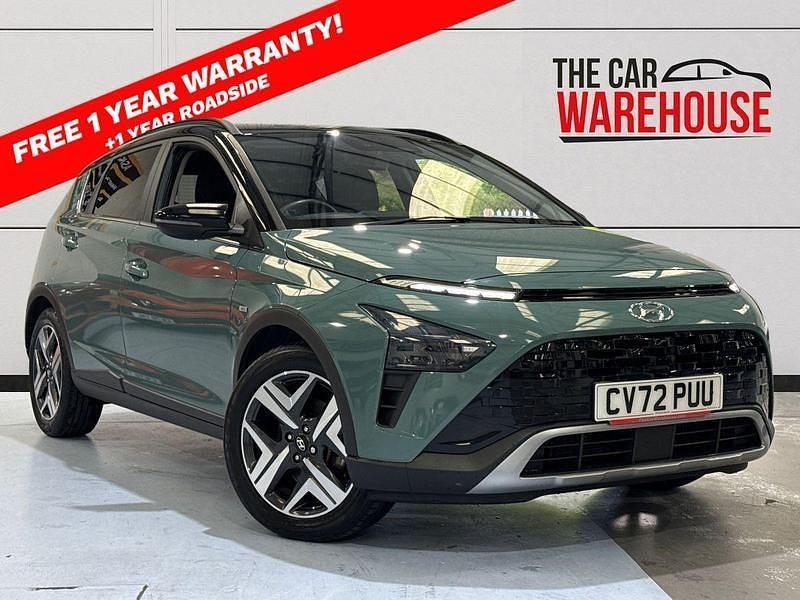 Green Used 2022 Hyundai Bayon Ultimate SUV | £14,899 (A bit pricey) - Image 1/4