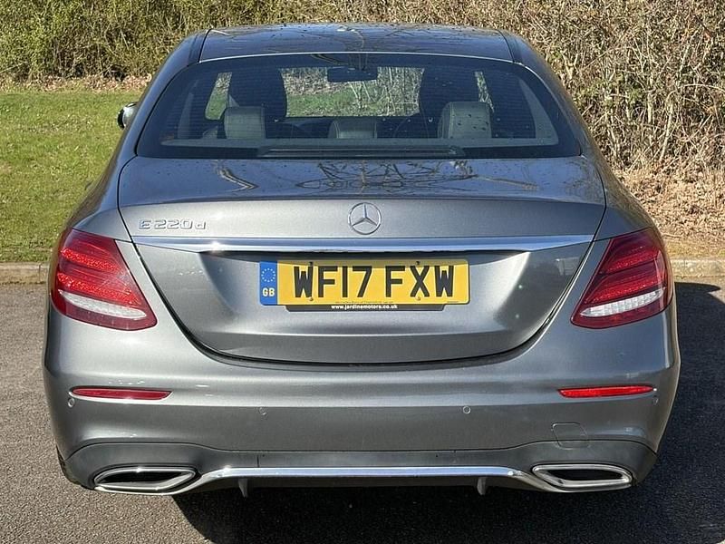 Used Mercedes E220 AMG line 194 HP (142 kW) 2017 Grey Sedan