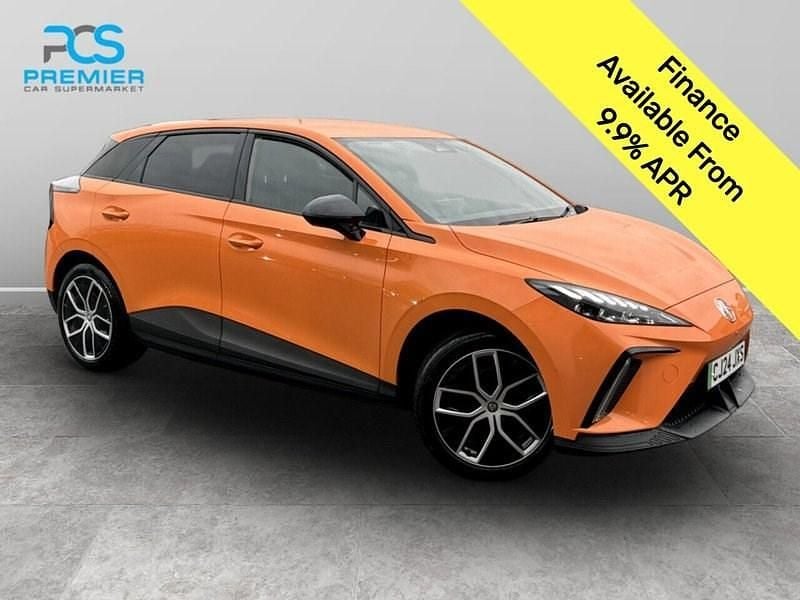 Orange Used 2024 MG MG4 EV Trophy Hatchback | £16,495 (Fair price) - Image 1/3