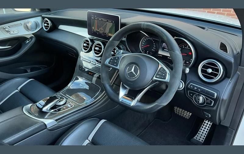 Used Mercedes GLC63 AMG Premium 510 HP (375 kW) 2019 White Coupe