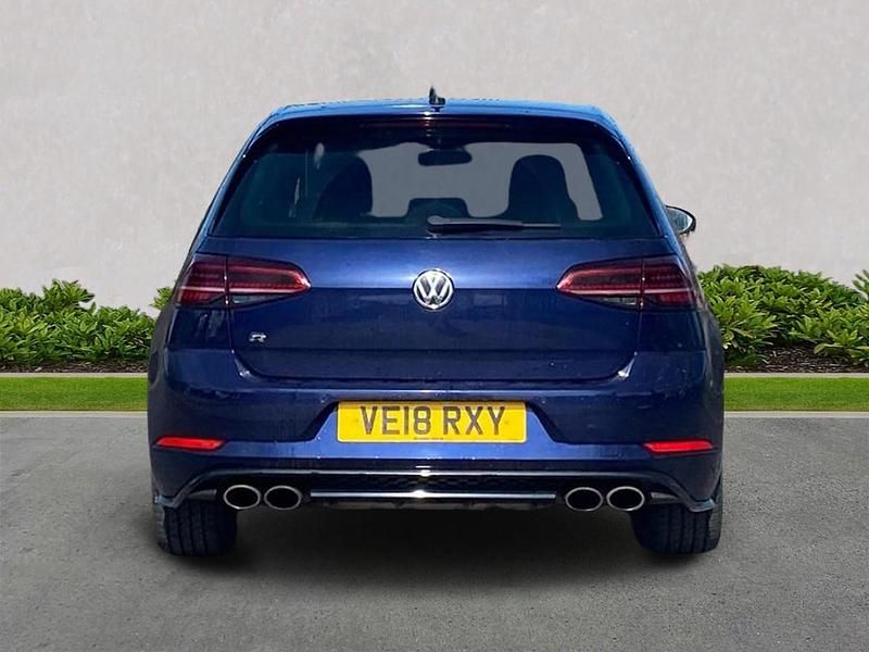 Used VW Golf VII R 310 HP (228 kW) 2018 Blue Hatchback